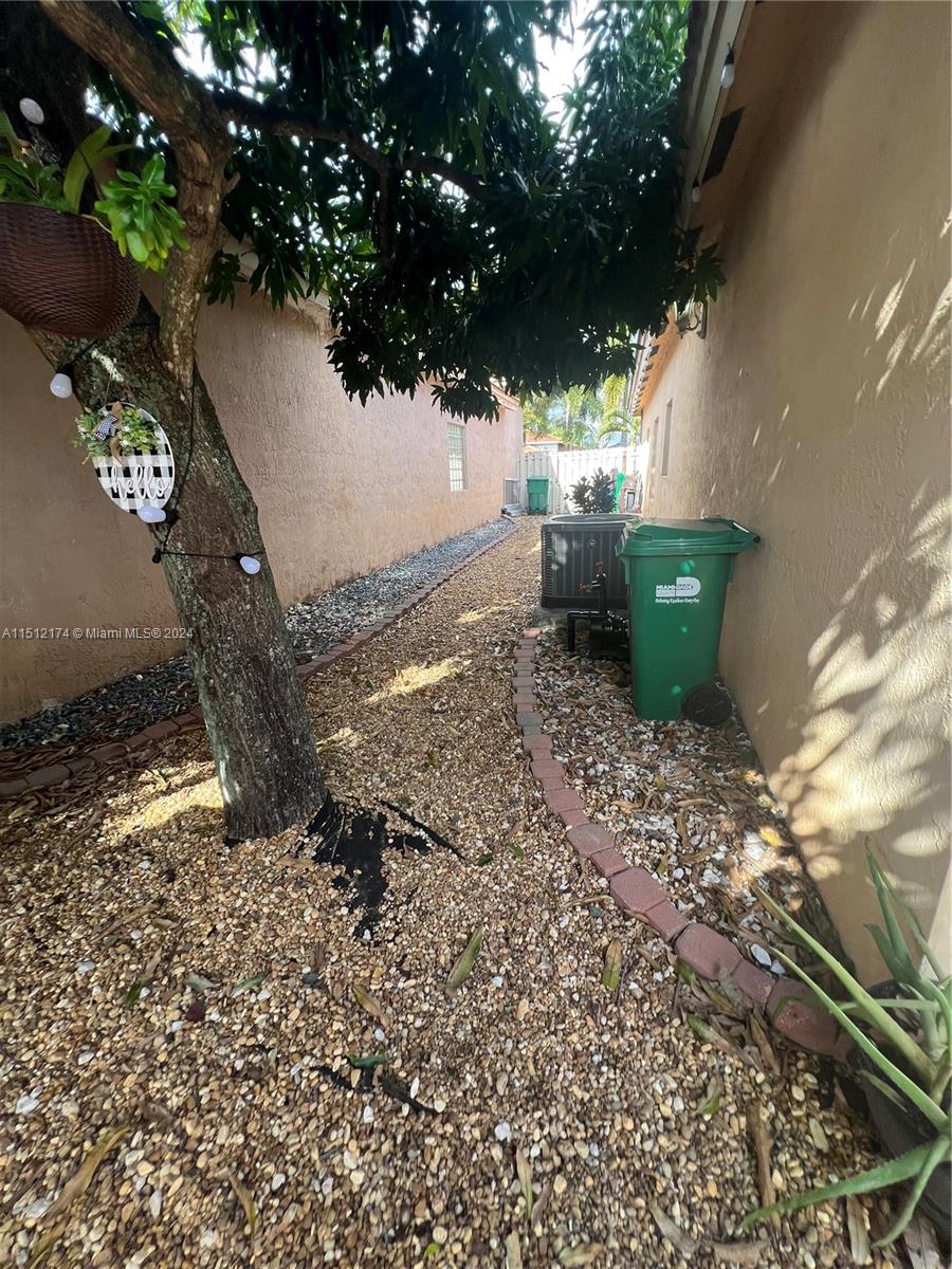 8118 Northwest 200th Street Hialeah, FL 33015 - Photo 24 of 24 a view of a backyard of the house