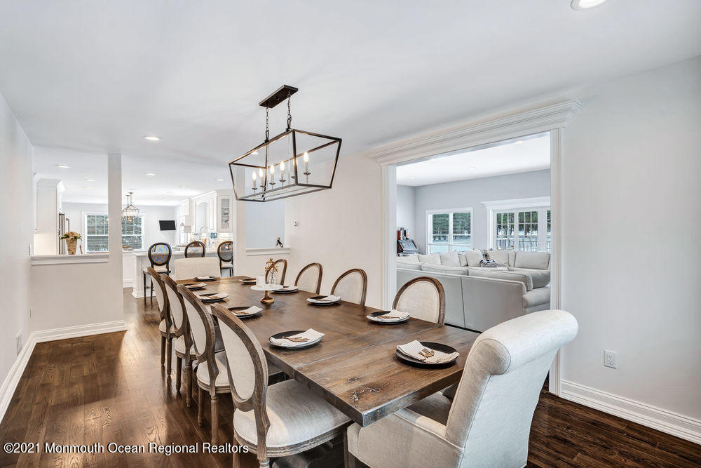 5 Cedar Drive Colts Neck, NJ 07722 - Photo 19 of 41 a view of a dining room with furniture and wooden floor