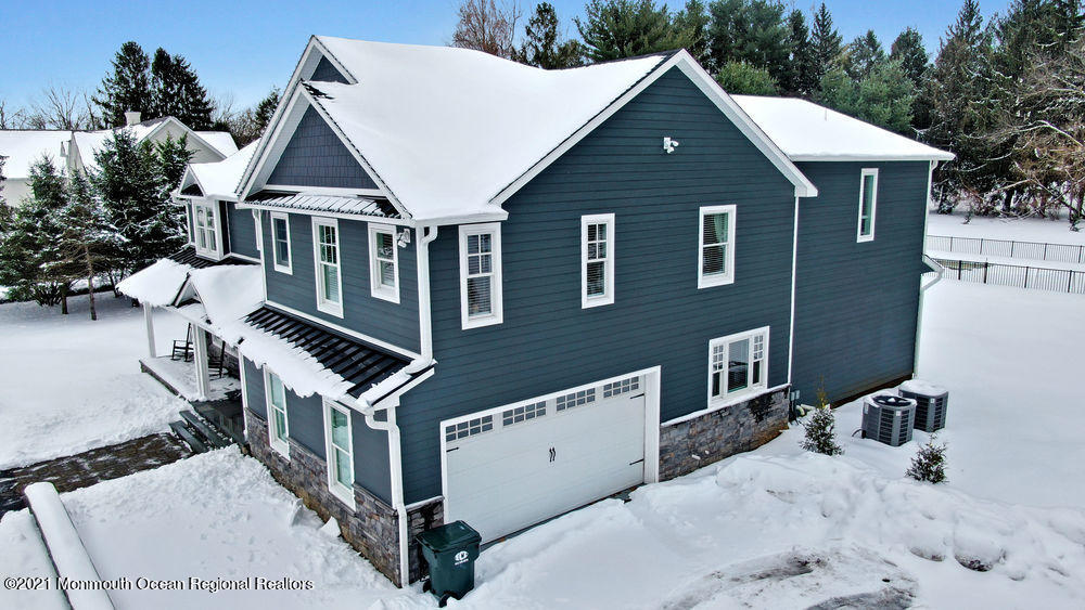 5 Cedar Drive Colts Neck, NJ 07722 - Photo 39 of 41 a aerial view of a house with yard