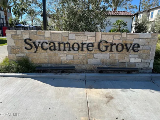 a view of a sign board