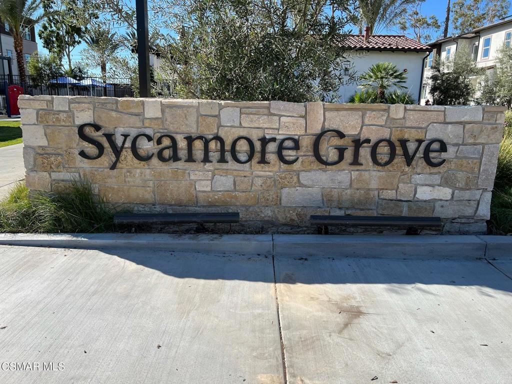 a view of a sign board