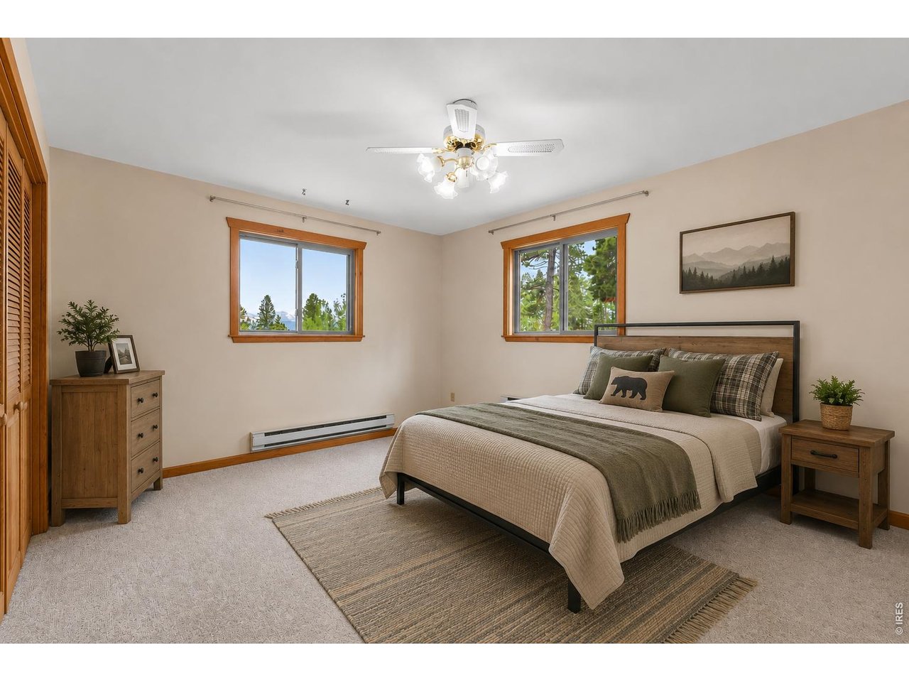 109 Cutforth Road Black Hawk, CO 80422 - Photo 15 of 40 Main level bedroom with a view