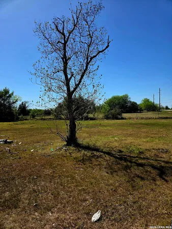 a view of a ocean with a big yard