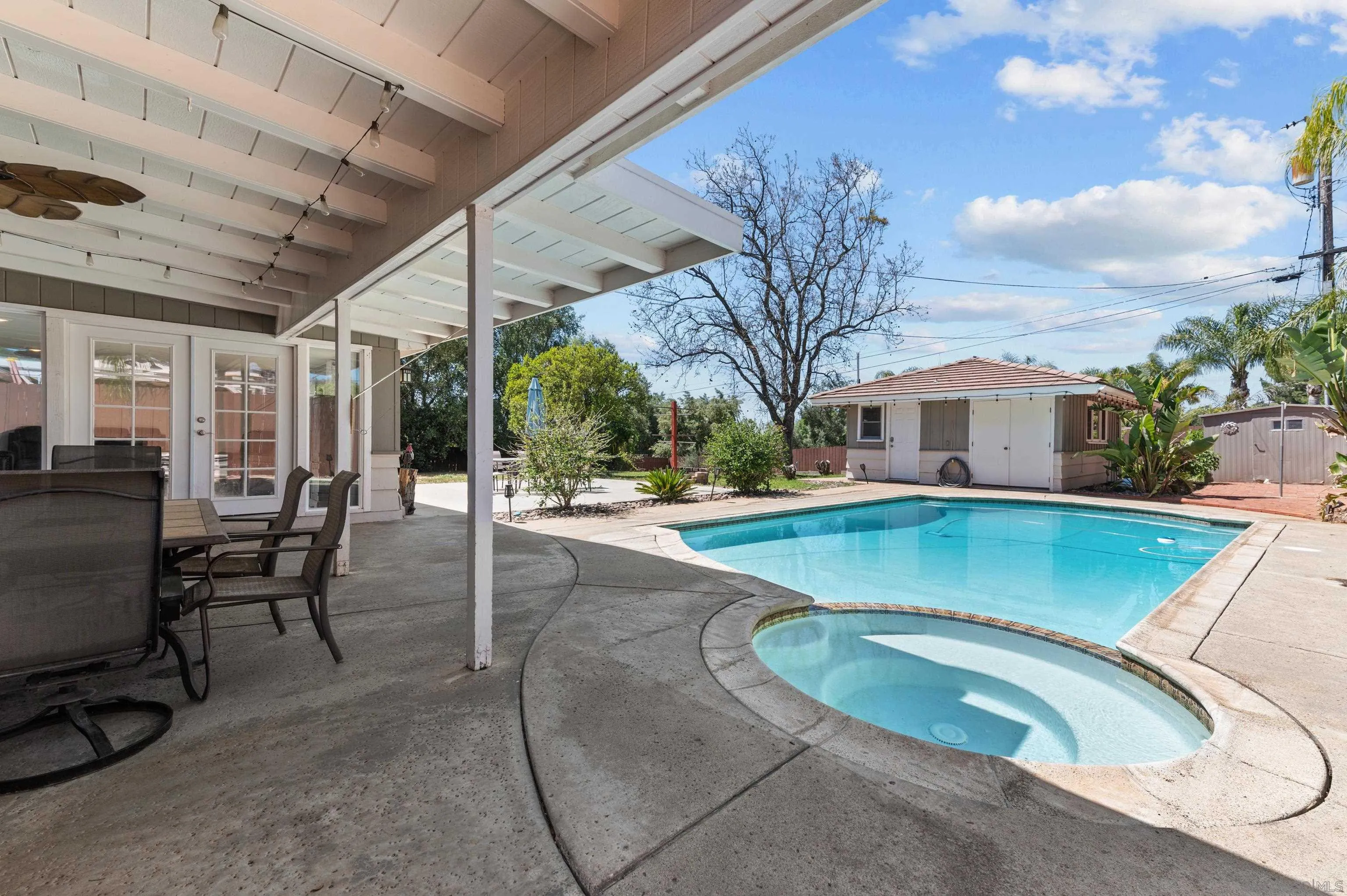 2950 Olive View Road Alpine, CA 91901 - Photo 19 of 29 a view of a swimming pool with a patio