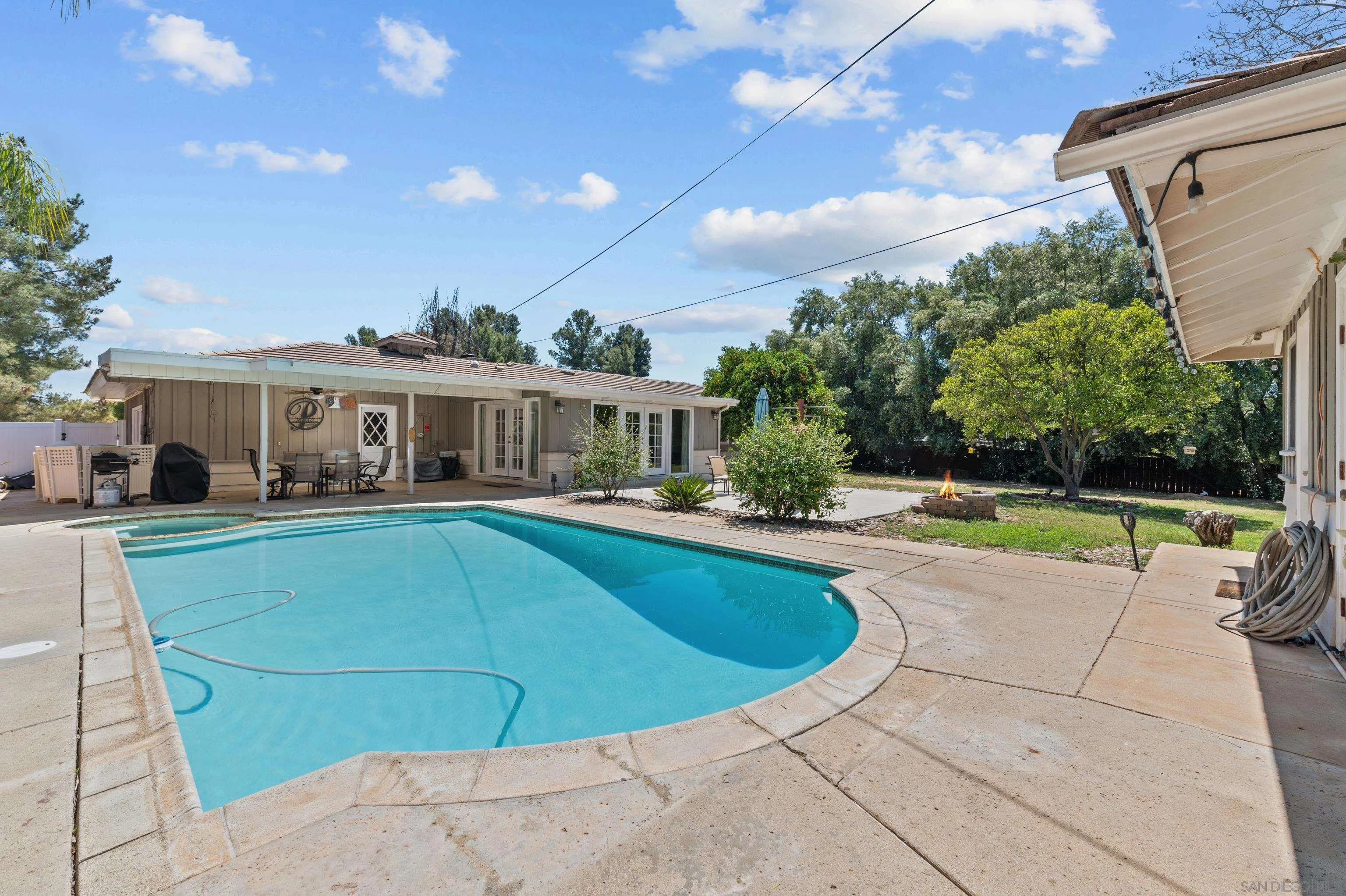 2950 Olive View Road Alpine, CA 91901 - Photo 20 of 29 a view of a house with a swimming pool