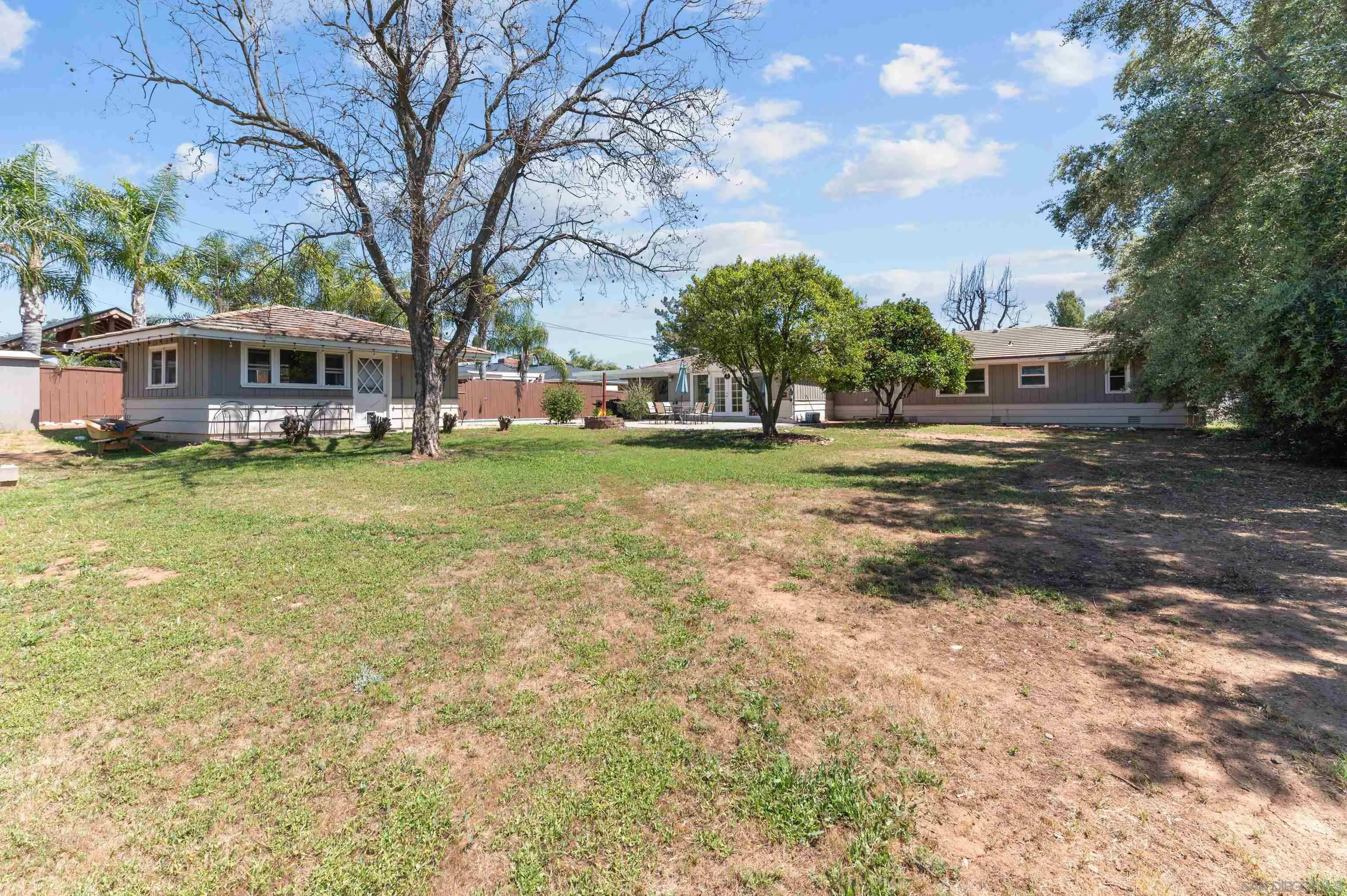 2950 Olive View Road Alpine, CA 91901 - Photo 21 of 29 a front view of a house with a garden and trees