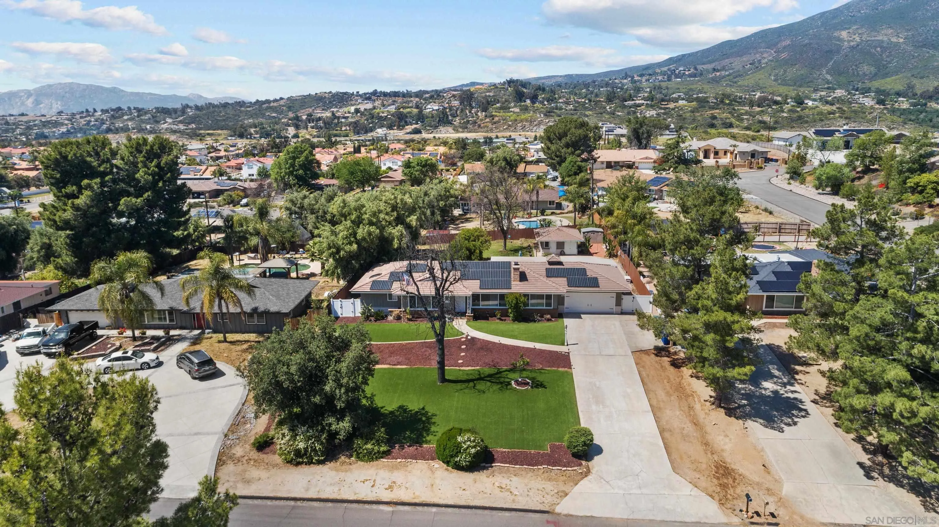 2950 Olive View Road Alpine, CA 91901 - Photo 29 of 29 an aerial view of multiple house