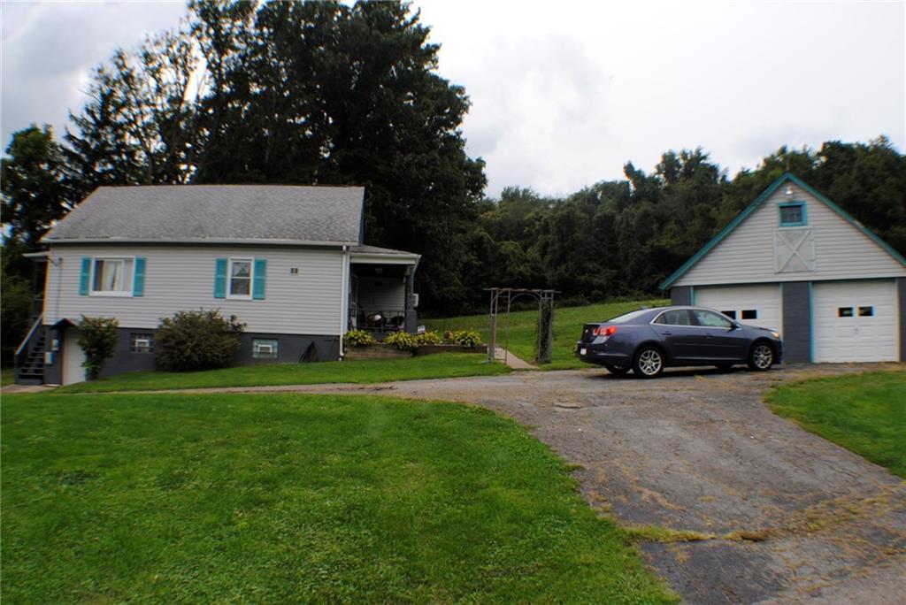 331 Piersol Road Belle Vernon, PA 15012 - Photo 2 of 20 Home sits on 1.4 acres has two detached garage with room above garage for storage.