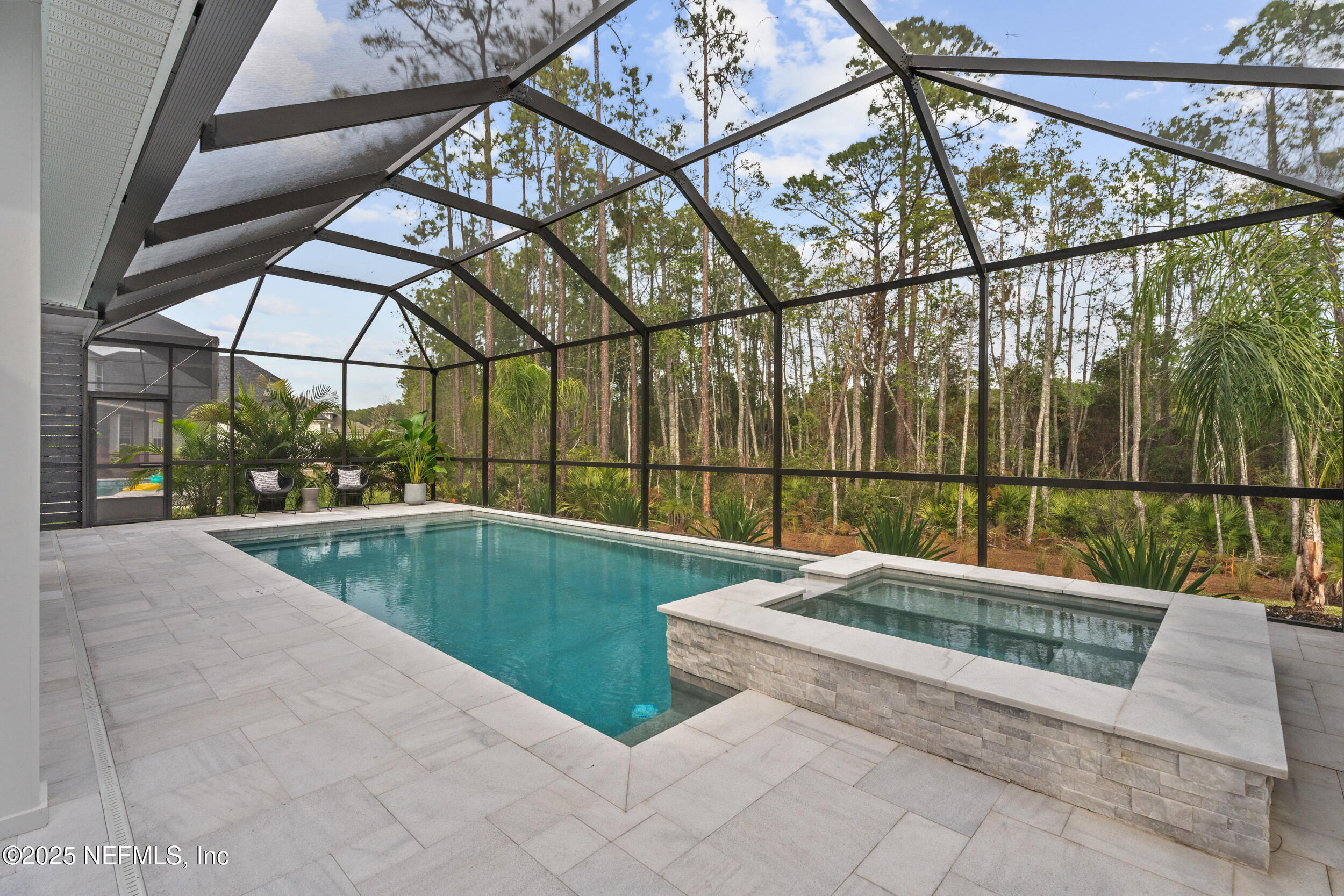 558 Palm Crest Drive Ponte Vedra, FL 32081 - Photo 59 of 83 a view of outdoor space with swimming pool and sitting area