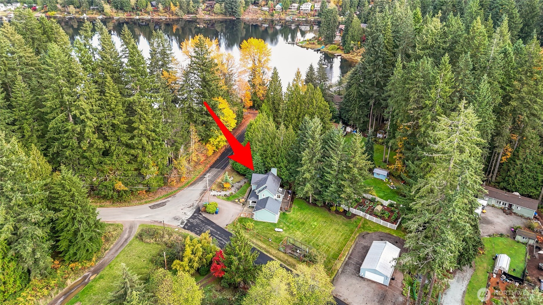 19462 324th Avenue Northeast Duvall, WA 98019 - Photo 40 of 40 a view of a lake with a tree