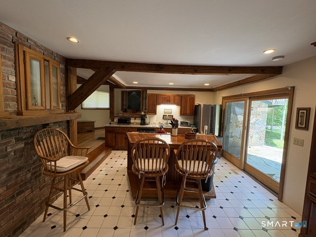 40 Looking Glass Hill Road Litchfield, CT 06750 - Photo 11 of 33 a dining room with furniture window and wooden floor