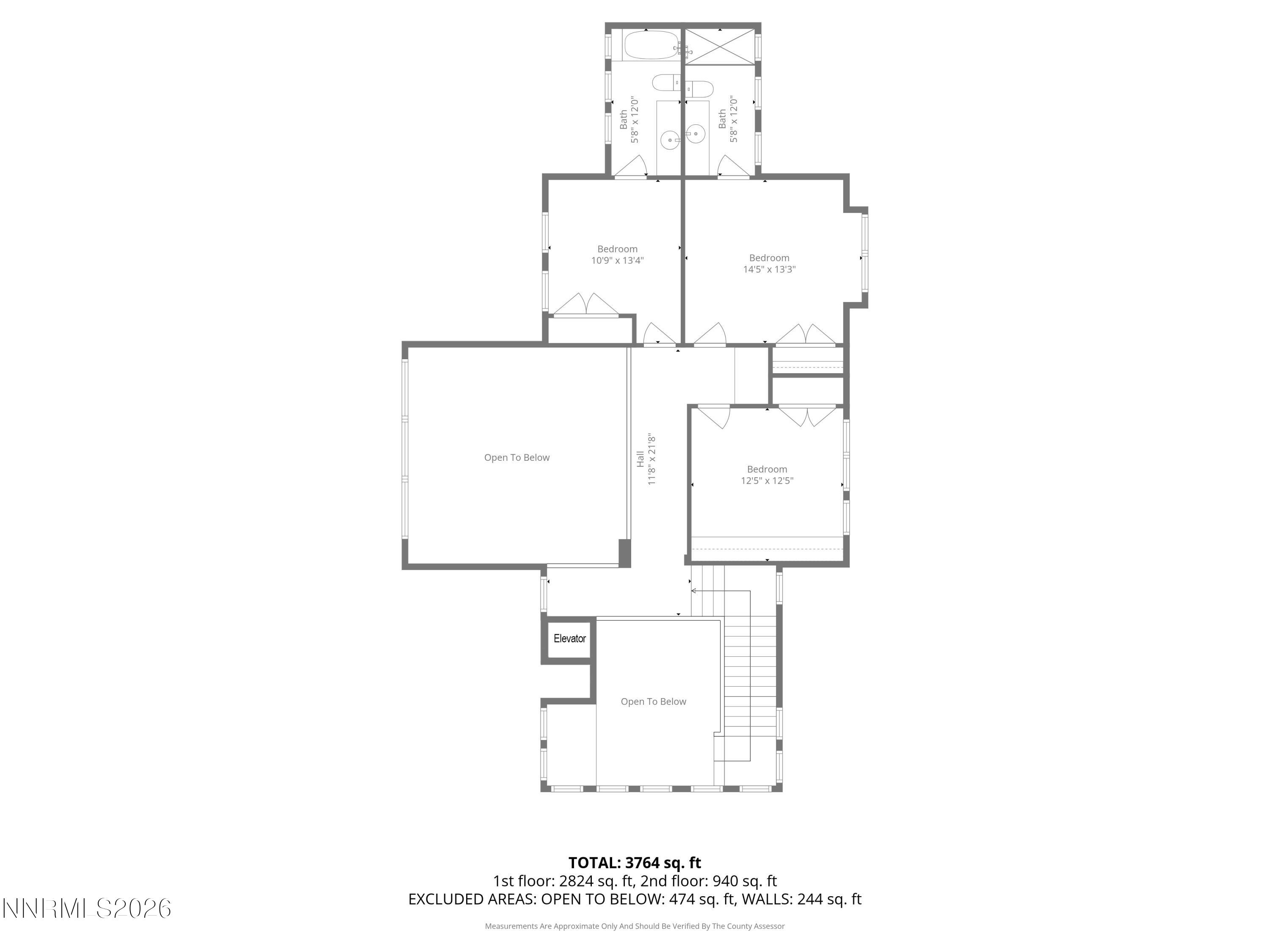 171 Summit Ridge Way Gardnerville, NV 89460 - Photo 3 of 79 2nd_floor_171_summit_ridge_way_gardnervi