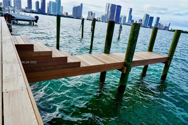 a street with view of tall buildings