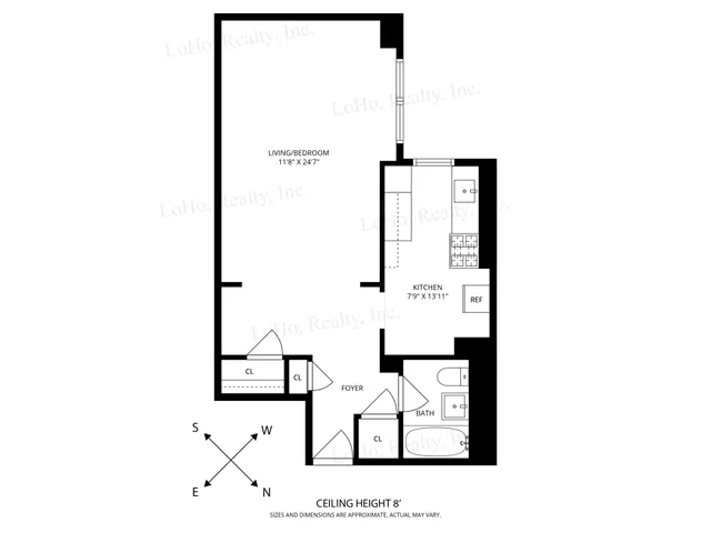 $485,000 | 210 East Broadway, Unit H1602 | Lower East Side