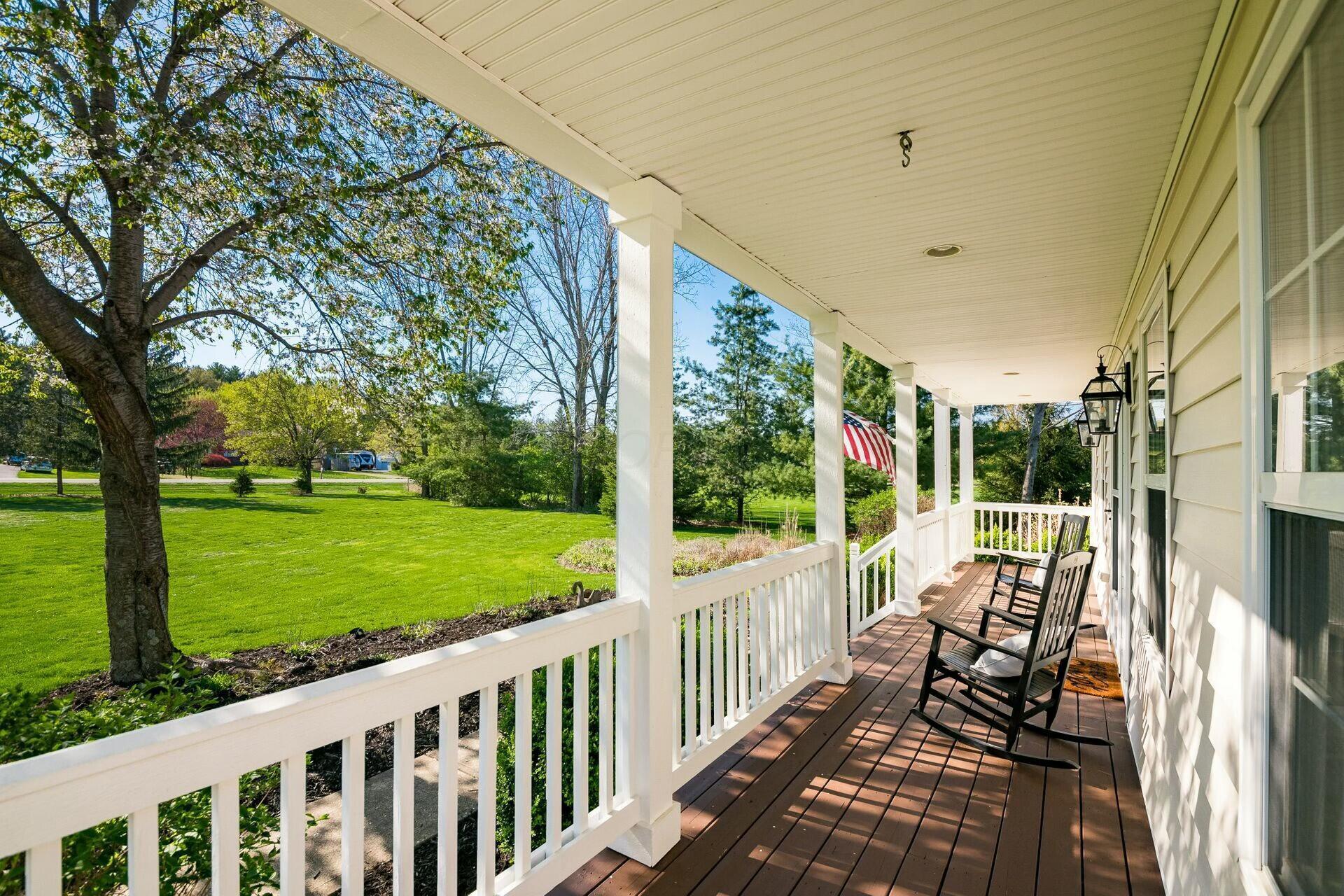 9435 Concord Road Powell, OH 43065 - Photo 3 of 54 COVERED FRONT PORCH