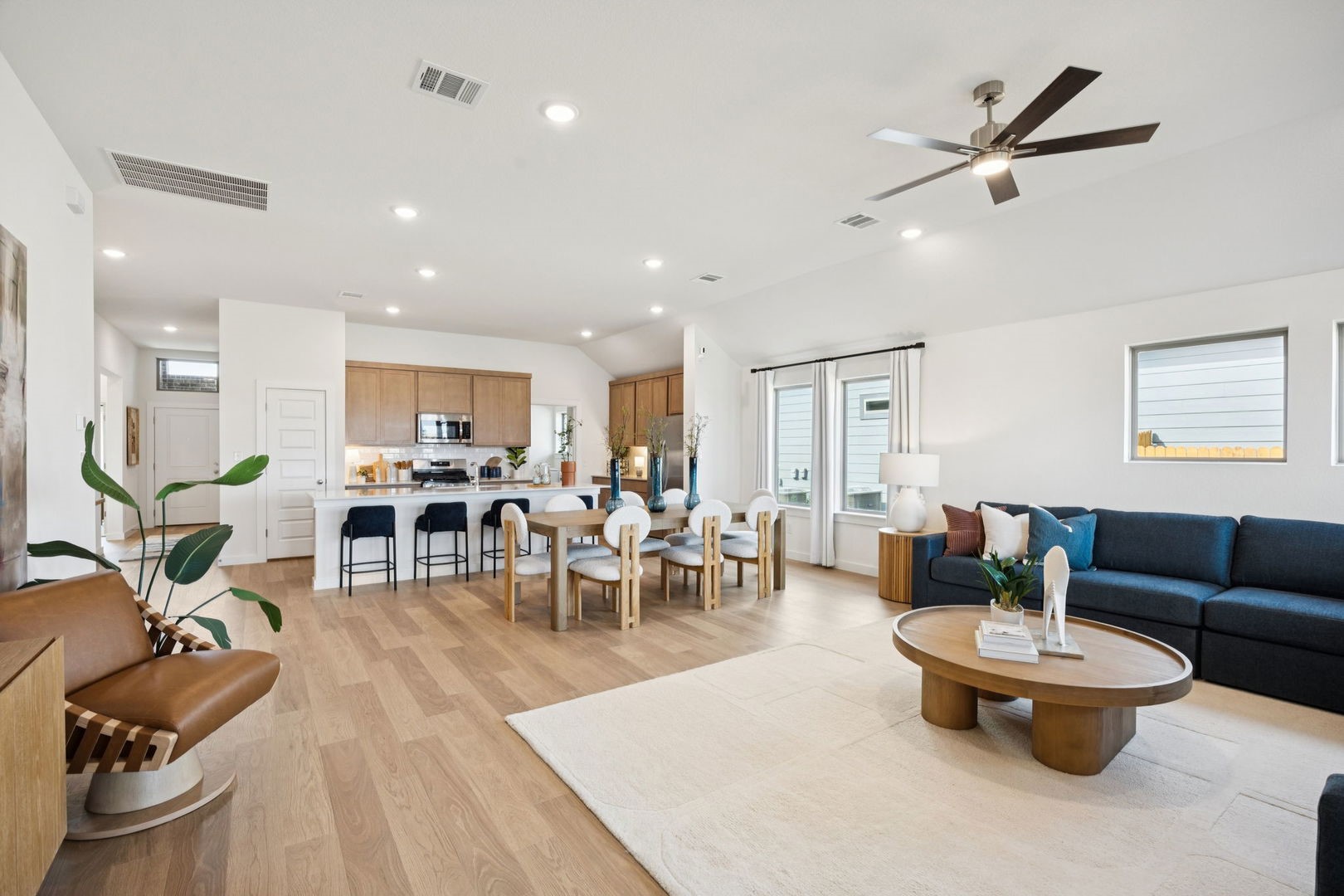 1117 Ramo Pne Drive Huffman, TX 77336 - Photo 13 of 29 Open Living Space in the Diamond home plan by Trophy Signature Homes – REPRESENTATIVE PHOT