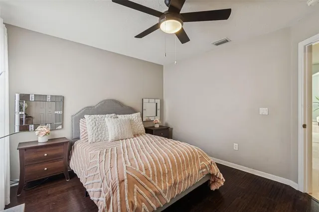 a bathroom with a sink double vanity and a mirror