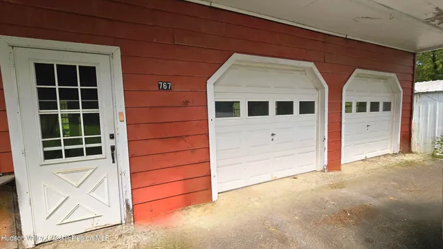 front view of front door of house