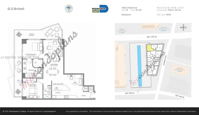 $4,600 | 1300 South Miami Avenue, Unit 3010, Miami, FL 33130