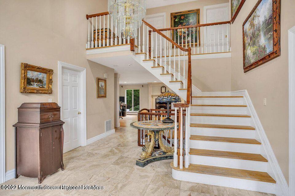 48 Mine Brook Road Colts Neck, NJ 07722 - Photo 6 of 51 staircase