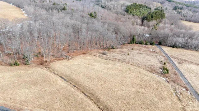 a view of a backyard of snow