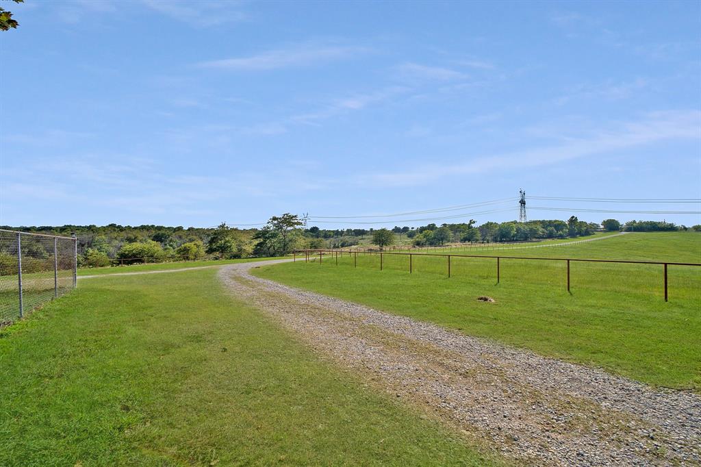 10902 Clear Creek Road West Sanger, TX 76266 - Photo 35 of 40 View of dirt / gravel road featuring a view of countryside