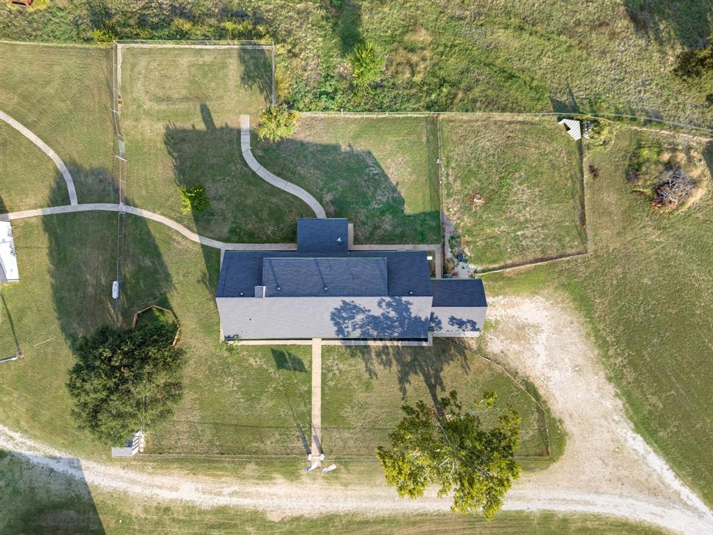 10902 Clear Creek Road West Sanger, TX 76266 - Photo 36 of 40 View from above of property