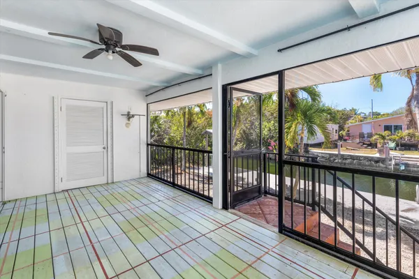 a view of a lake with houses