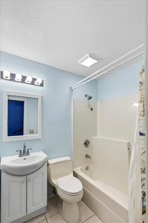 a view of house with ocean view