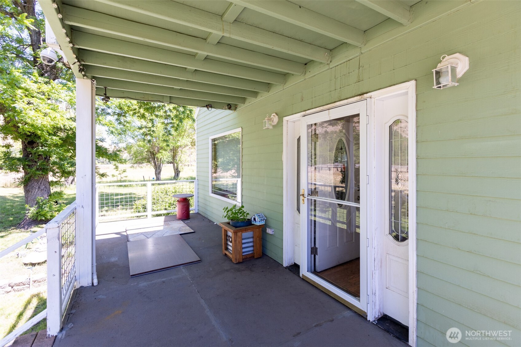 992 Highway 142 Lyle, WA 98635 - Photo 9 of 40 a view of a porch with furniture
