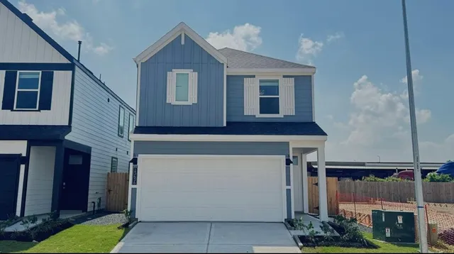 a view of front door of house