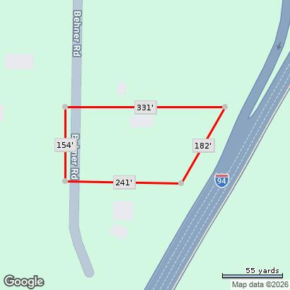 17859 Behner Road New Buffalo, MI 49117 - Photo 31 of 31 Tax image with dimensions