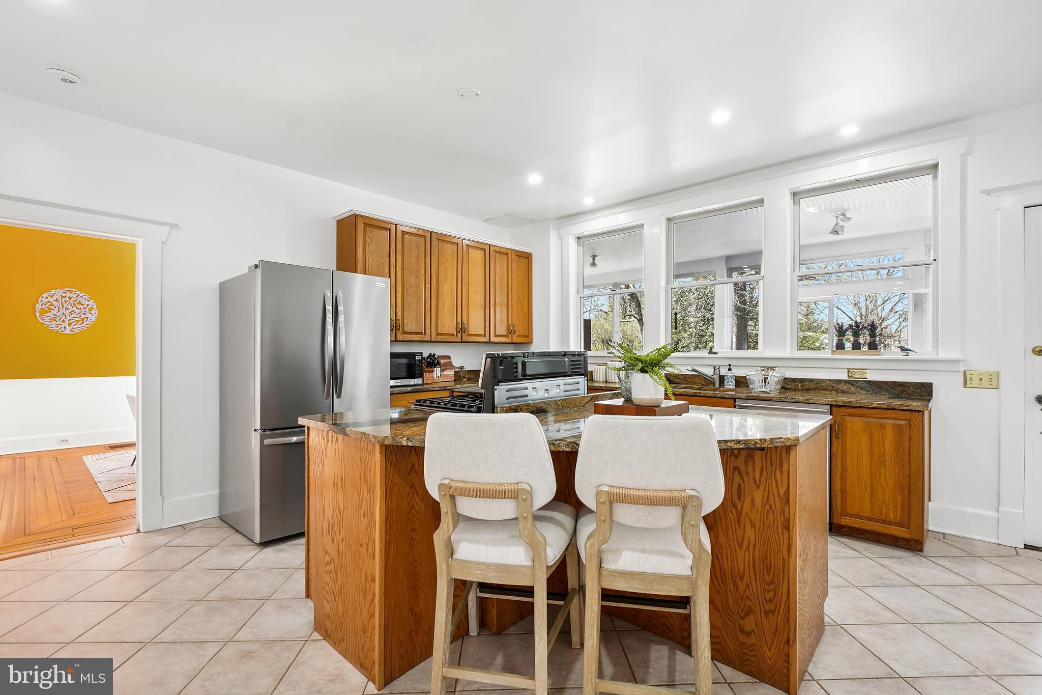 7212 Blair Road Northwest Washington, DC 20012 - Photo 11 of 55 Large Modernized Kitchen