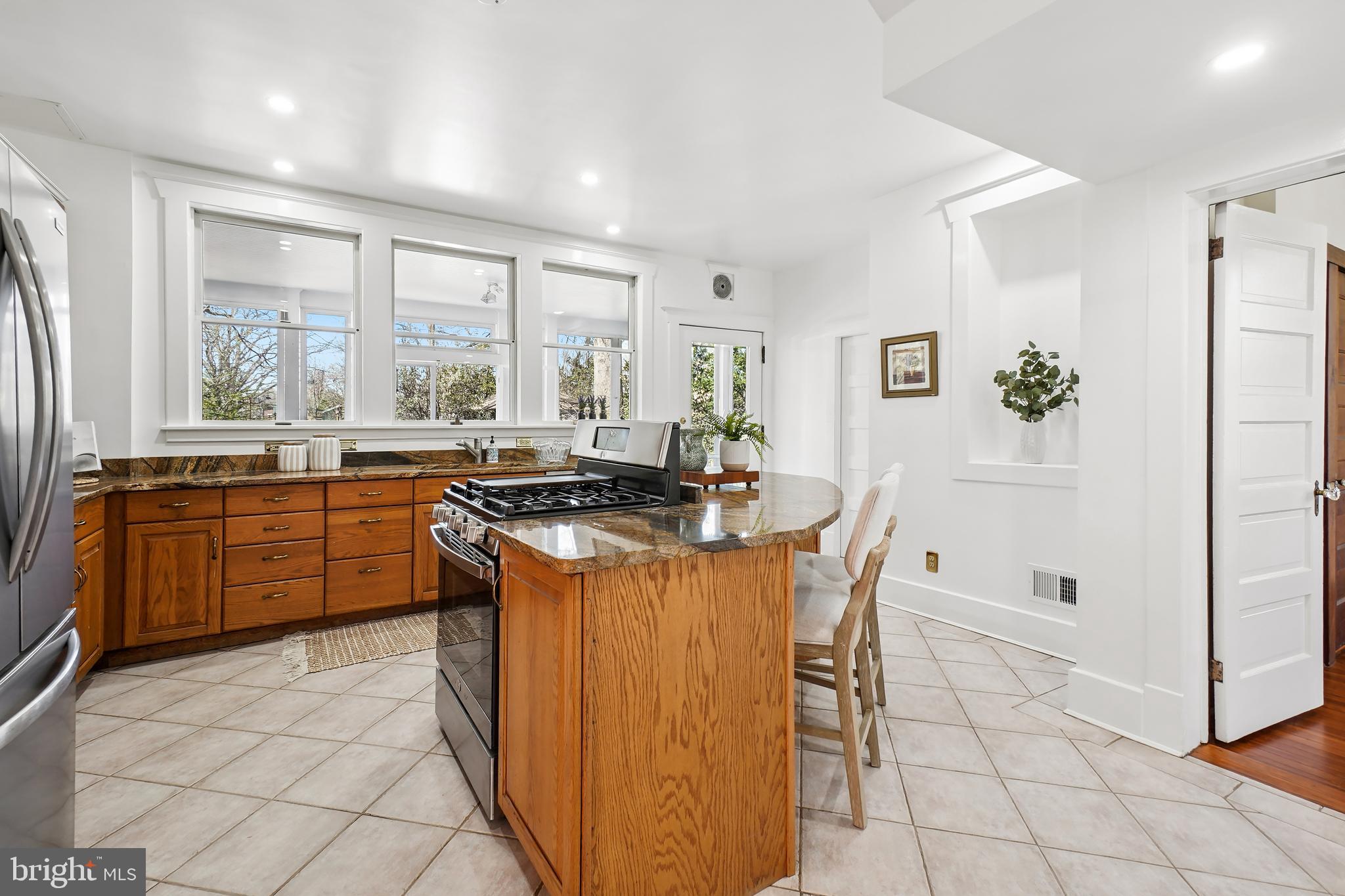 7212 Blair Road Northwest Washington, DC 20012 - Photo 12 of 55 Center Island Kitchen