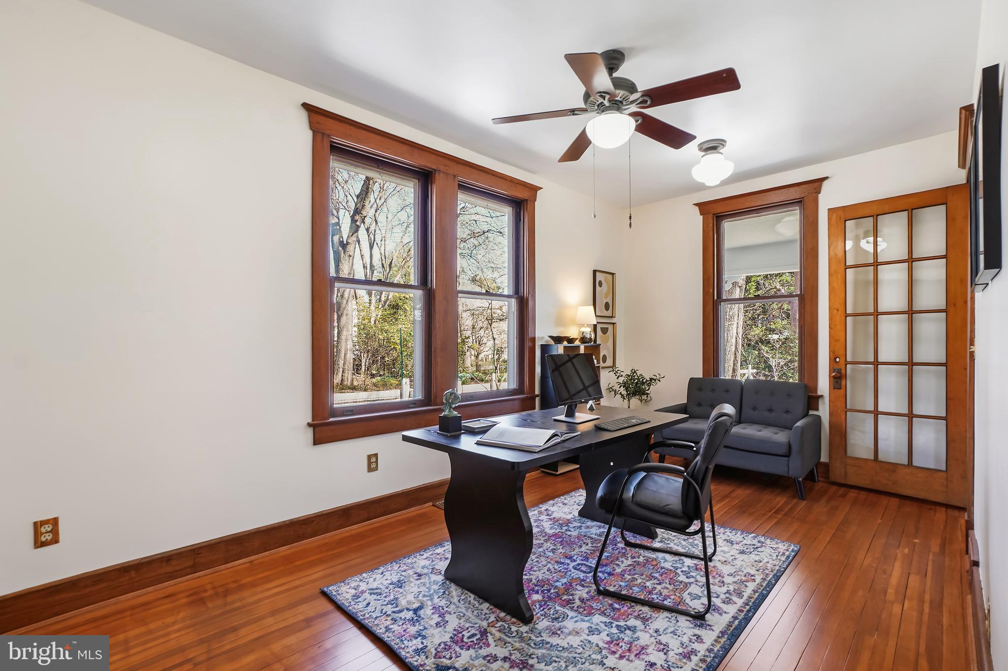 7212 Blair Road Northwest Washington, DC 20012 - Photo 20 of 55 Primary Bedroom Suite with Striking Wood Details