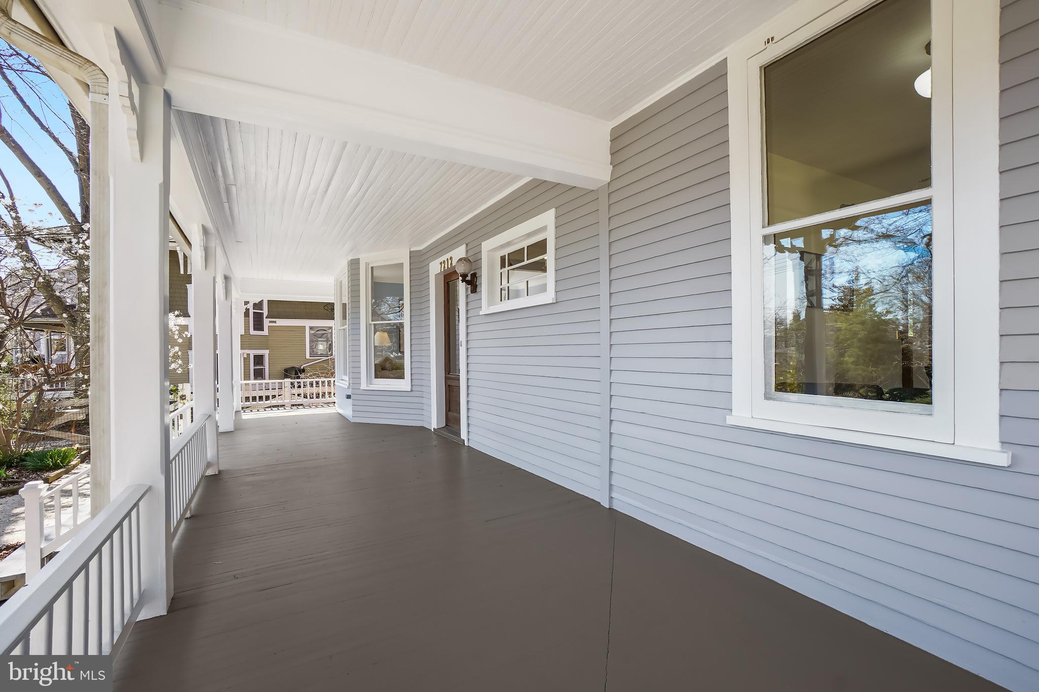 7212 Blair Road Northwest Washington, DC 20012 - Photo 2 of 55 Picturesque Covered Front Porch