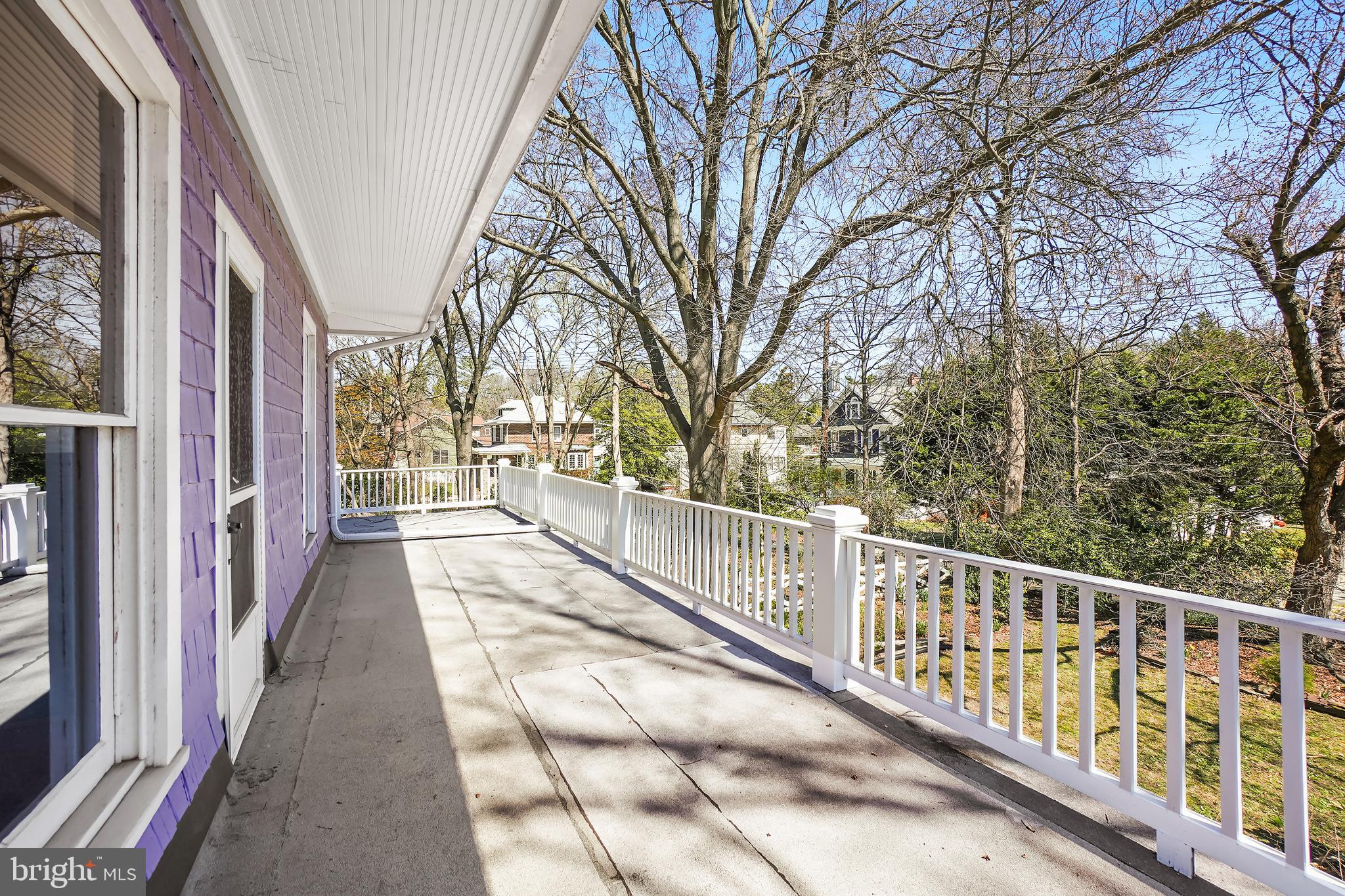 7212 Blair Road Northwest Washington, DC 20012 - Photo 35 of 55 The 4th and 5th Bedroom Overlooks the Balcony