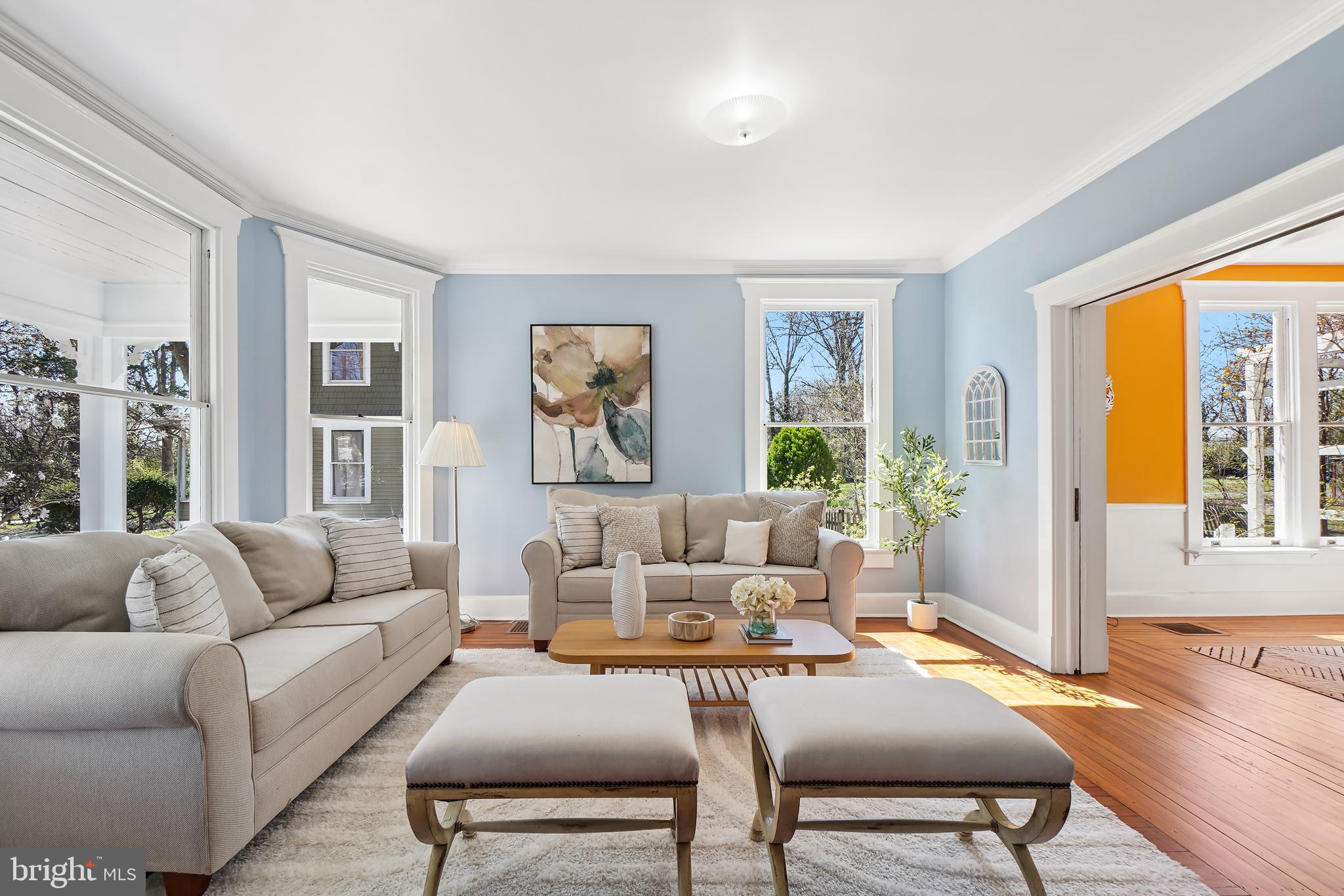 7212 Blair Road Northwest Washington, DC 20012 - Photo 5 of 55 Sun-Drenched Living Room