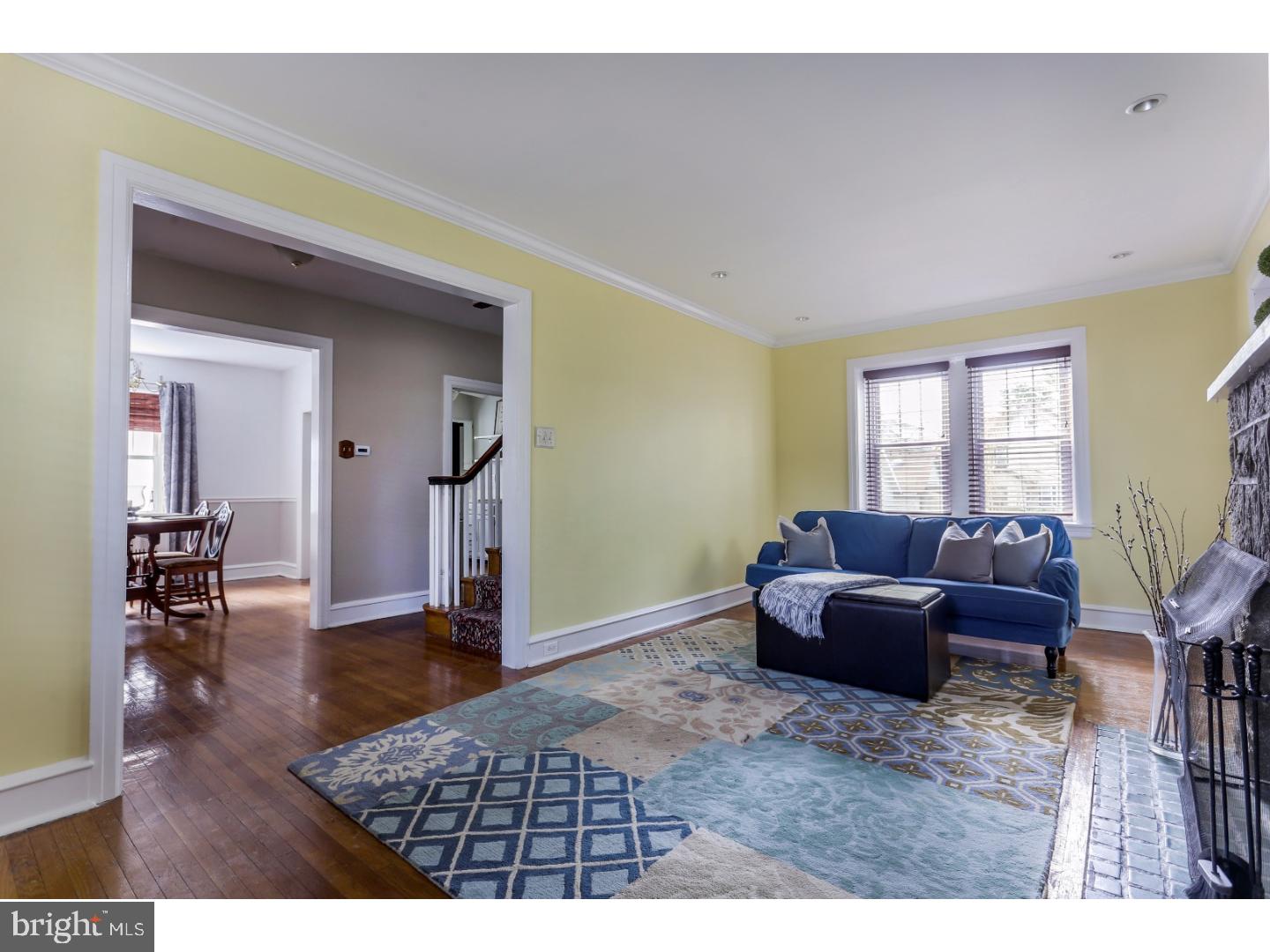 519 East Manoa Road Havertown, PA 19083 - Photo 5 of 20 a living room with furniture and wooden floor