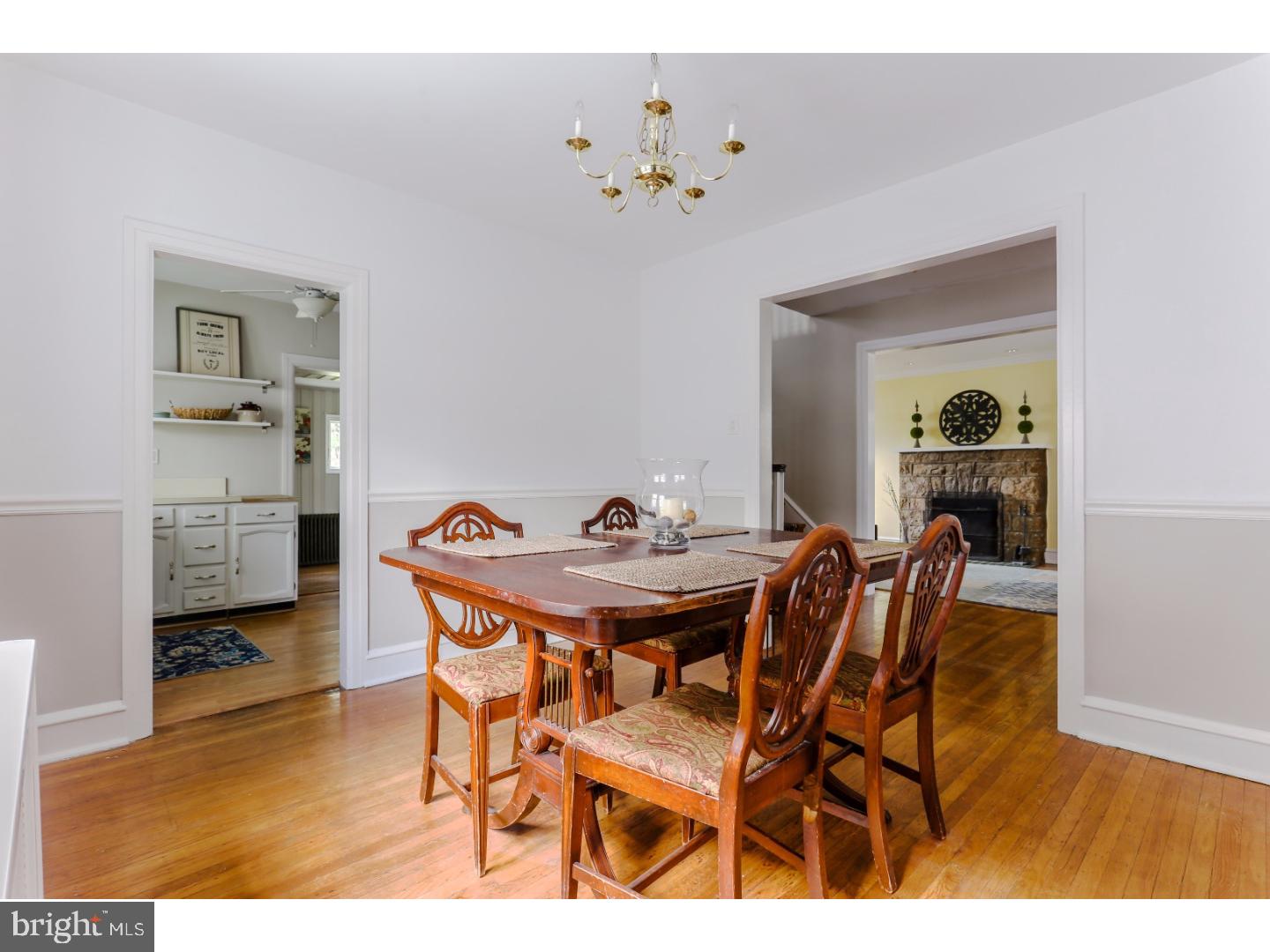519 East Manoa Road Havertown, PA 19083 - Photo 8 of 20 a view of a dining room with furniture and wooden floor
