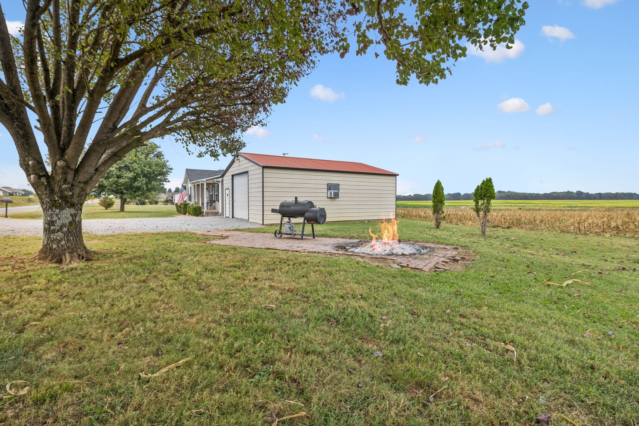1547 Longview Road Unionville, TN 37180 - Photo 33 of 41 a front view of a house with garden