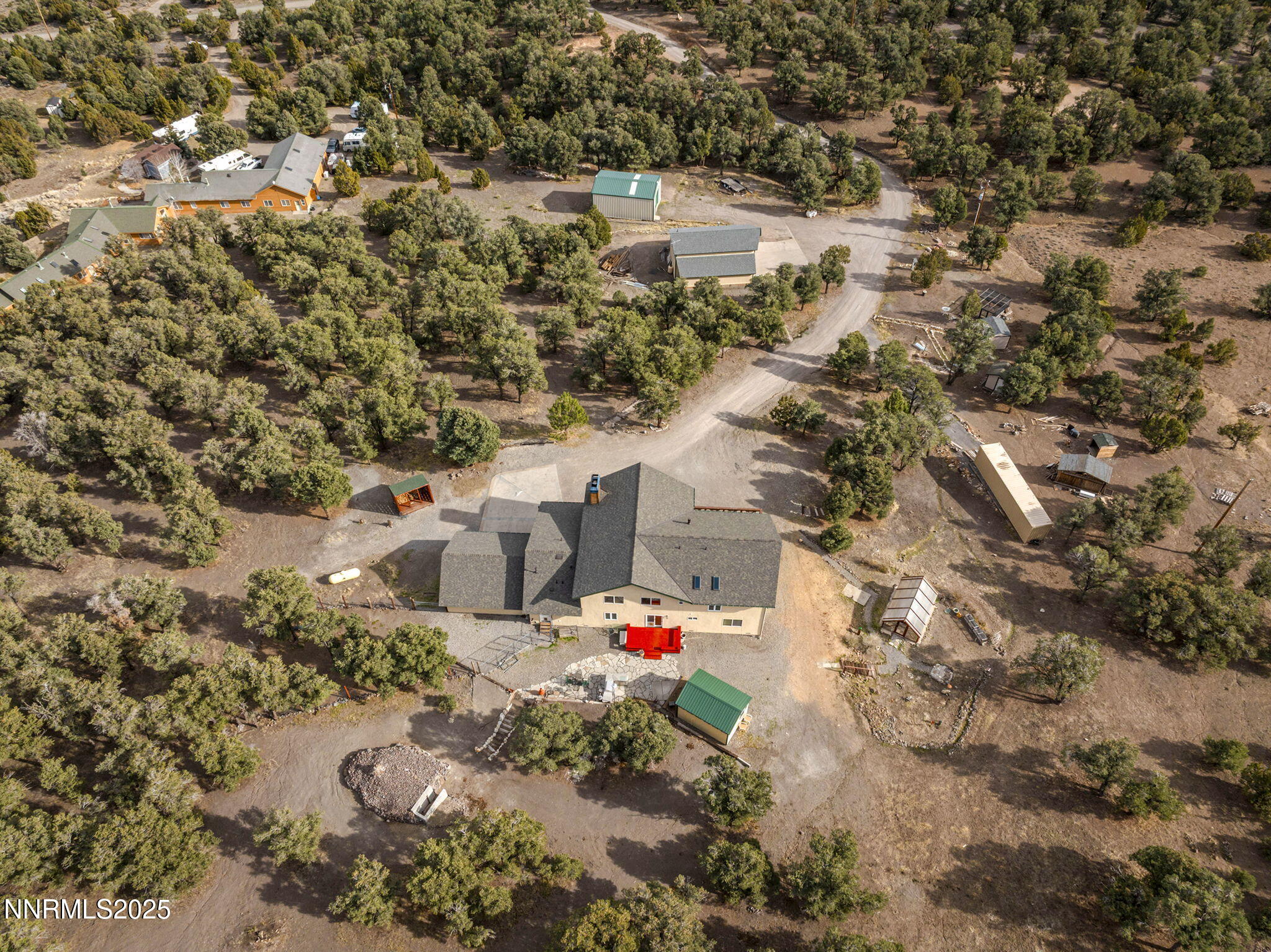 1610 Combination Road Reno, NV 89521 - Photo 57 of 64 an aerial view of residential houses with outdoor space