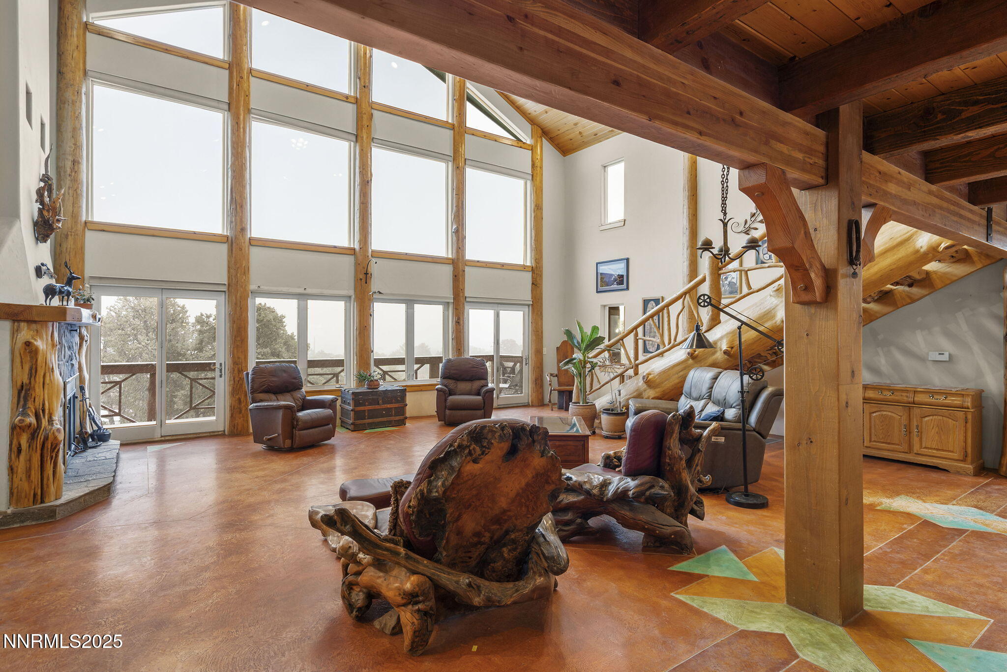1610 Combination Road Reno, NV 89521 - Photo 7 of 64 a living room with furniture or couch and a large window