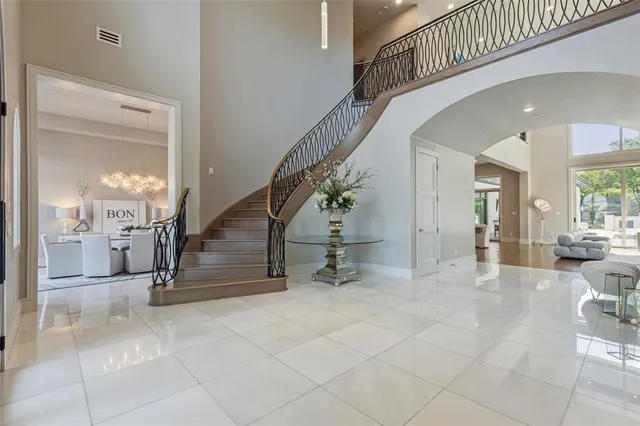 a view of entryway and hall