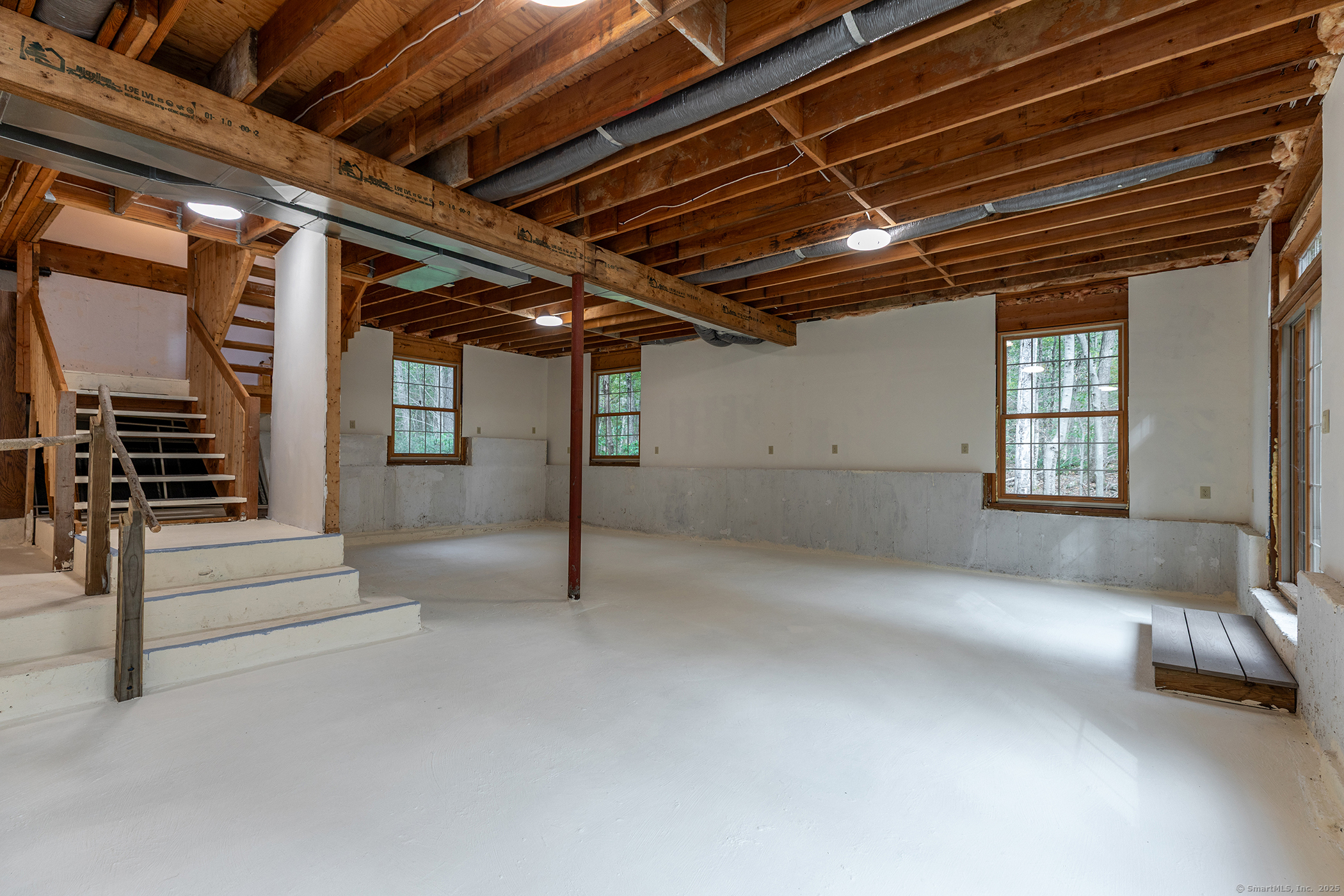 38 West Mountain Lane Roxbury, CT 06783 - Photo 18 of 26 a view of an empty room with stairs