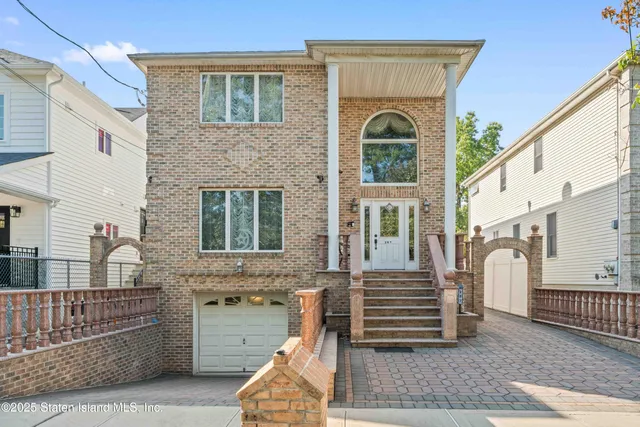 a view of front door of house
