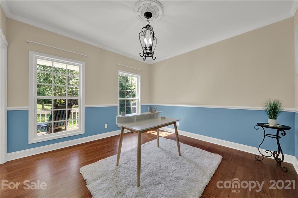 1185 Reservation Road Rock Hill, SC 29730 - Photo 11 of 47 a workspace with furniture window and wooden floor