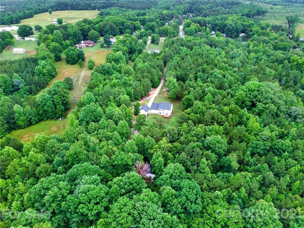 1185 Reservation Road Rock Hill, SC 29730 - Photo 46 of 47 an aerial view of residential house with outdoor space and trees all around