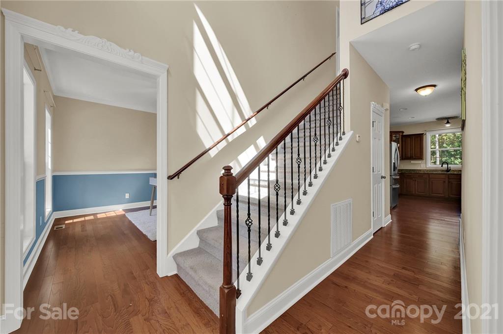 1185 Reservation Road Rock Hill, SC 29730 - Photo 8 of 47 a view of entryway and hall with wooden floor