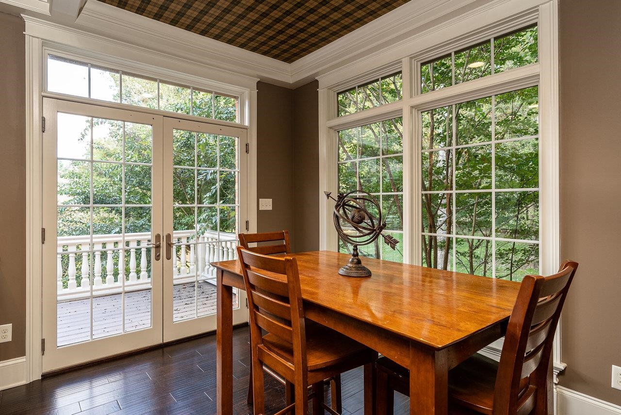 2379 Massanetta Springs Road Harrisonburg, VA 22801 - Photo 54 of 73 a view of a dining room with furniture and wooden floor